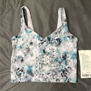 NWT LULULEMON NEVER WORN Floral Print Tank Top